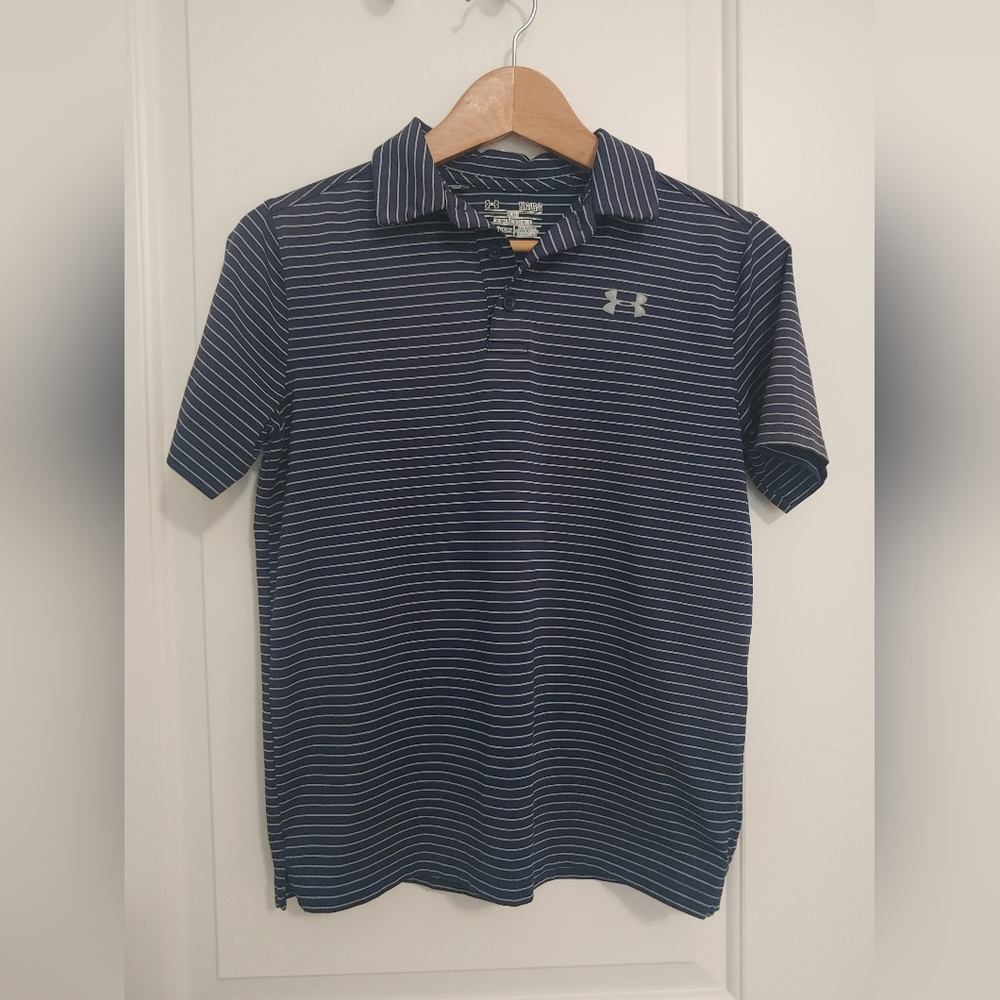 Under Armour Boys Large Golf Polo